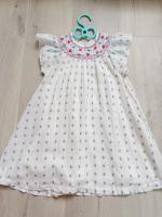 紫色小花刺繡洋裝