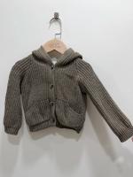 熊熊連帽針織外套