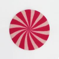 Le Béret Français 桃紅米白貝雷帽