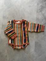 條紋針織包屁衣