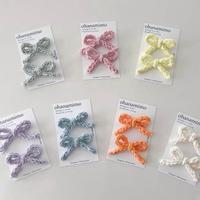 手工蝴蝶結髮夾