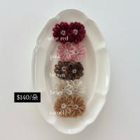 手工花花髮夾（粉色）