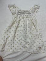 Happy prince tigian 洋裝 白色小黃花 90cm