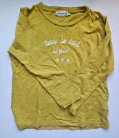 Bonpoint 8A 經典刺繡長袖 Tee（葡萄牙製）