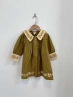 BETTE DRESS - DRIED MOSS