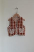 格紋背心