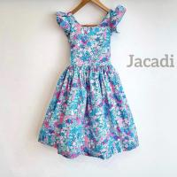 Liberty Ciara藍綠色美背洋裝