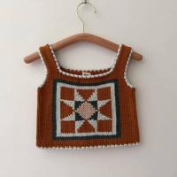 acorn patchwork quilt vest針織背心