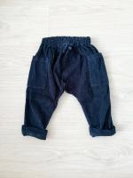 The Corduroy Harem Trouser- Indigo