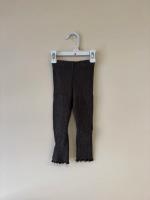 木耳捲邊羅紋褲