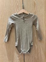 KIDWILD Organic Vintage Bodysuit L/S - Moss