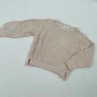 The Essential Sweater Oatmeal有機棉針織上衣  燕麥色