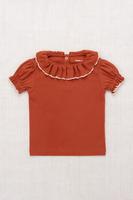 Balloon Sleeve Paloma Tee in Claystone