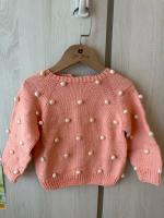 爆米花點點針織衣