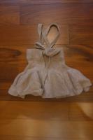 針織綁帶吊帶裙