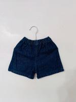 P Denim深藍牛仔短褲