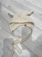 小羊耳朵羊毛帽