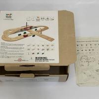 泰國 Plantoys 木頭玩具 高架橋道路組