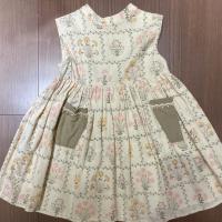 AW24 領口刺繡背心洋裝（無小外套）