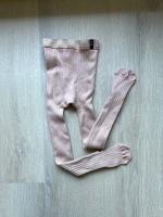 Amelie 羅紋褲襪（微光玫瑰）