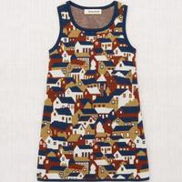 Prudence Dress in Moonlight Village Jacquard