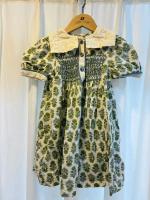 Violet Dress Jaipur Floral in Fern