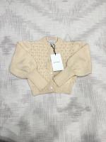 羊毛薄款針織外套