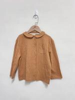 圓領襯衫外套上衣