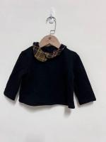 不對稱領長袖上衣