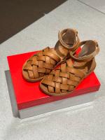 經典交叉編織涼鞋