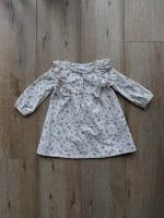 小花燈芯絨洋裝（附小褲）