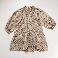 Edith Dress, Leaf Print