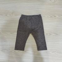 咖啡色星星九分褲