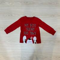 紅色狗狗長袖上衣