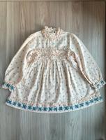 PERNILLE DRESS MEADOW CALICO CASHEW