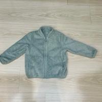 粉綠色毛毛外套