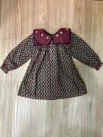 紫色水手領洋裝