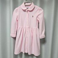 經典條紋學院風洋裝