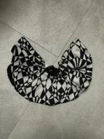 小丑360度圍兜口水巾（黑）