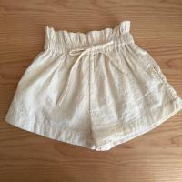 Eyelet Cotton Shorts