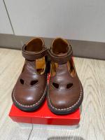 Eureka-三角鏤空T字皮鞋