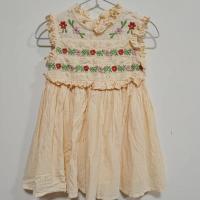 Irra dress - Milk broderie 2-3Y