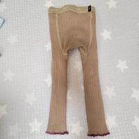 淺棕小鼴鼠捲邊內搭褲(無包腳)