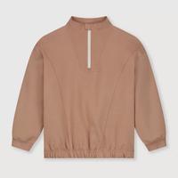 biscuit top 刷毛立領上衣