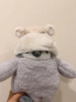 熊耳毛絨保暖帽