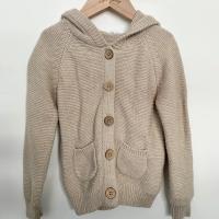 熊帽針織外套(Oatmeal)