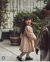 25AW 碎花長袖洋裝