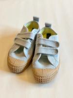 魔鬼氈帆布鞋 STAR MASTER KID VELCRO GREY