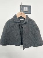 綁帶斗蓬 AGNES anthracite