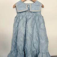 Soufflé dress / aqua